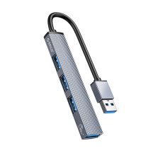 Orico AH-A13 USB-A Hub Dockingstation 1x USB-A 3.0 + 3x USB-A 2.0 - Grau