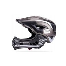 Rockbros Kinderfahrradhelm, Schwarz, 48-54 cm