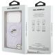 8. Karl Lagerfeld IML Glitter Karl & Choupette Heads Logo MagSafe Case für iPhone 17 Pro - Lila