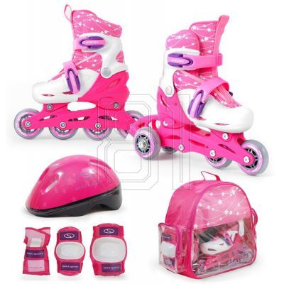 15. SMJ Sport Combo Pink LED Set: 2in1 Rollschuhe HS-TNK-000009549