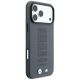 4. BMW M Blue Perfo Metal Logo MagSafe Hülle für iPhone 18 Pro / 17 Pro - Grau