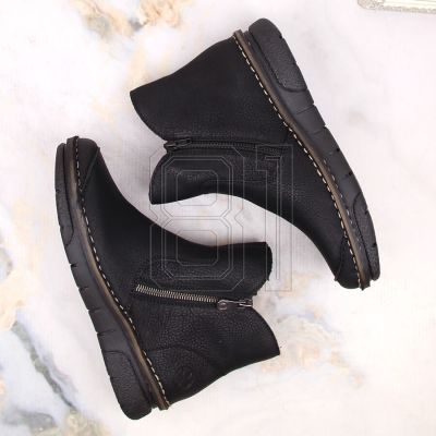 23. Bequeme isolierte Stiefeletten Rieker W RKR612 schwarz