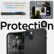 5. Spigen Rugged Armor Mag-Hülle mit MagSafe für iPhone 14 – Mattschwarz