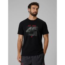 Herren-T-Shirt mit Aufdruck, regulär, Größe 4F 4FRSS26TTSHM4039-20S