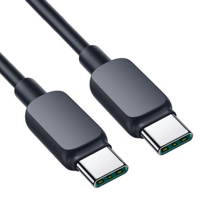 3. Joyroom Multi-Color Serie A14 USB-C / USB-C 60W Kabel 1,2 m - Schwarz