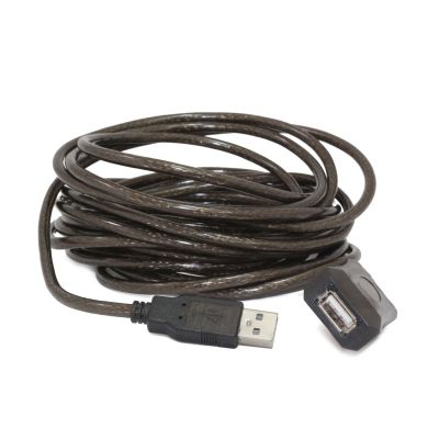 2. GEMBIRD UAE-01-5M Kabel (USB 2.0 M - USB 2.0 F; 5m; schwarz)