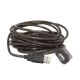 2. GEMBIRD UAE-01-5M Kabel (USB 2.0 M - USB 2.0 F; 5m; schwarz)