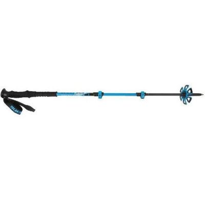 4. VIKING Vario Tour Skitouren-Skistöcke 65-135 cm, blau
