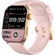 3. GRAVITY GT28-6 Damen-Smartwatch-Armband + Armband Roségold-Pink