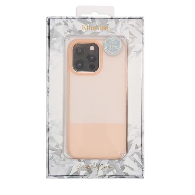 5. Kingxbar Plain Series Hülle für iPhone 13 Pro Max Silikonhülle Pink