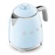 33. SMEG Wasserkocher KLF05PBEU 0,8 l pastellblauer Mini-Wasserkocher