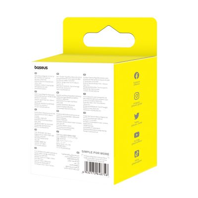 9. Baseus C40141201G13-00 Magnetische Auto-Lüftungshalterung - Schwarz und Gold