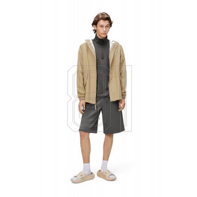 9. Rains Unisex Fishtail Jacke W3 18010 24 SAND