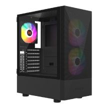 KRUX Vako Pro ATX-Gehäuse mit Fenster, ohne Netzteil, schwarz