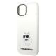 6. Karl Lagerfeld KLHMP14MSNCHBCH iPhone 14 Plus 6.7" Hardcase weiß/weiß Silikon Choupette MagSafe