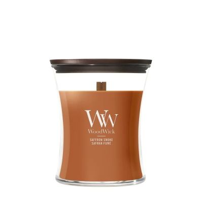 SAFFRON SMOKE WOODWICK Mittlere Kerze