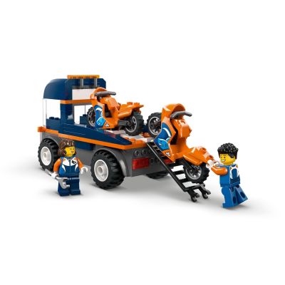 5. LEGO City 60491 Motorradtransporter