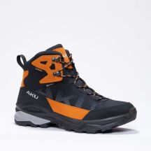 Aku Herren-Trekkingschuhe Adapta Gore-Tex Leder schwarz orange