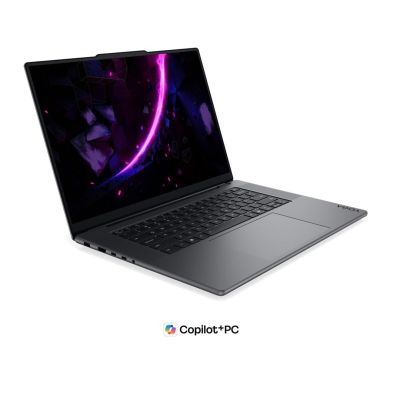 6. Lenovo Yoga Pro 9i Aura Edition 16IPH11 Ultra 7 356H 16" 2.8K OLED 500 nits glänzend 32 GB LPDDR5X-7467 SSD 512 GB GeForce RTX 5050 8 GB Wi-Fi 7 + BT Kamera 5,0 MP + IR 92,5 Wh W11 Pro Thunder Grey