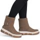 6. Braune Damen-Ankle-Boots mit Socke, Rieker Y6350-24