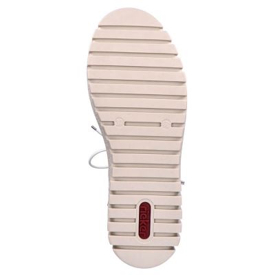 22. Rieker W RKR279C isolierte Plateaustiefelette, beige