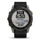 19. Garmin Enduro 2 Solar Schwarz Carbongrau DLC Ti Ultrafit Band 010-02754-01 Sportuhr