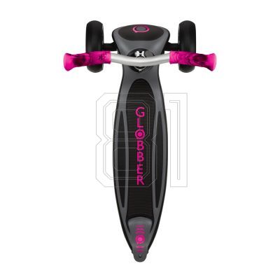 20. Globber Master Prime 3-Wheel Scooter / Black - Neon Pink 664-110