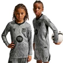 Nike FC Barcelona 2026/27 Auswärtstrikot für Kinder, Torwarttrikot, Grau, IO8337 013