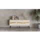 5. INSERTO 3D-TV-Schrank 143,5 x 40 x 61,5 cm, Kaschmir + LED