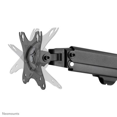 4. Neomounts FPMA-D650BLACK Monitorhalterung/Ständer 68,6 cm (27") Schreibtisch Schwarz
