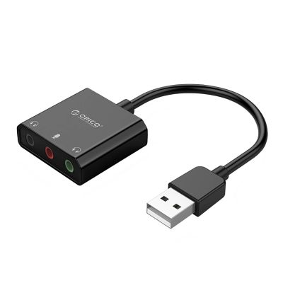 Orico SKT3 USB-A externe Soundkarte – Schwarz