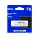 3. GoodRam UME2 UME2-0640W0R11 USB-Stick (64 GB; USB 2.0; weiß)