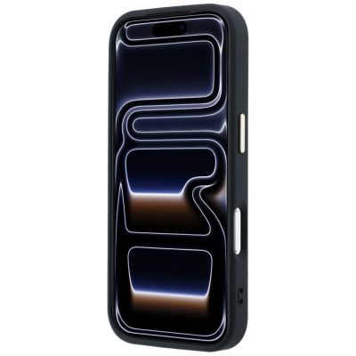 5. Guess 4G & Big Resin Logo Hülle für iPhone 17 Pro / 18 Pro - Schwarz