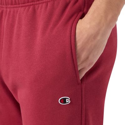 4. Champion Rippbündchenhose für Herren, Rot, 220299 RS508