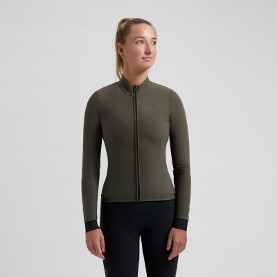 3. Rogelli Damen-Sweatshirt SIGNATURE, grün, Größe M