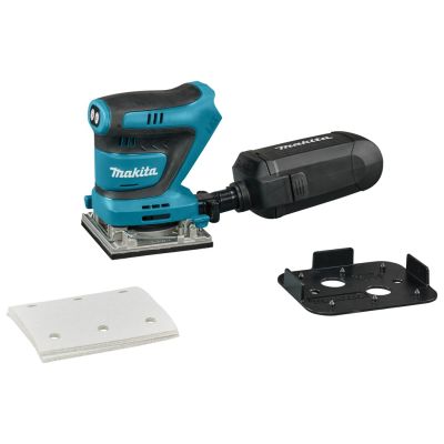 2. Makita DBO484Z Tragbarer Schleifer Exzenterschleifer 14000 OPM Schwarz, Blau