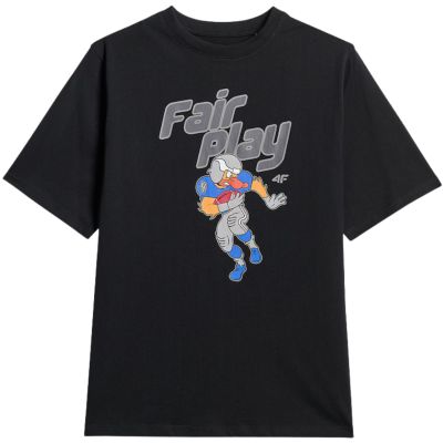 2. Jungen-T-Shirt 4F M3012 Tiefschwarz 4FJWSS26TTSHM3012 20S