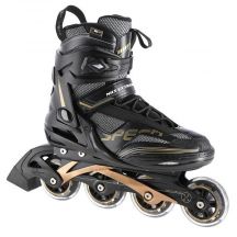 NILS EXTREME NA2150 ROLLSCHUHE SCHWARZ UND GOLD GRÖSSE 44