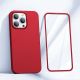 2. Joyroom 360 Full Case Cover für iPhone 13 Pro Back & Front Cover + Tempered Glass Rot (JR-BP935 Rot)
