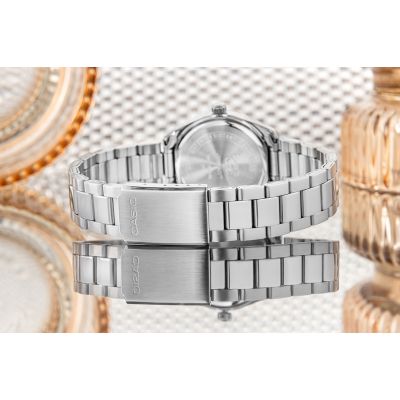 7. Damenuhr CASIO LTP-1302PD-1A1VEG + Box