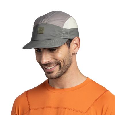 3. Buff 5 Panel Go Cap Laufmütze – domus khaki