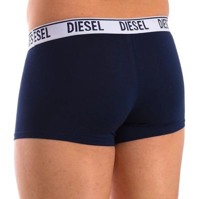 3. Diesel Herren-Boxershorts Shawn, 3er-Pack, blau, modisch, Baumwolle