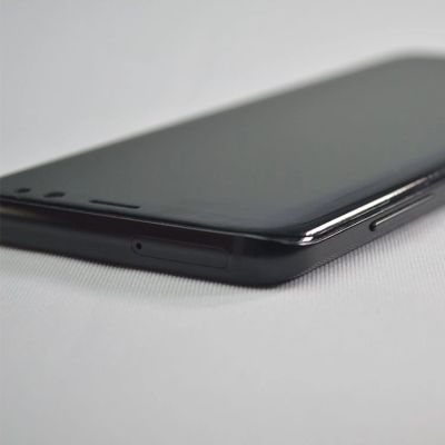 10. 3D Edge Nano Flexi Glass Hybride Flexibel Hartglas mit Rahmen für Samsung Galaxy S21+ 5G (S21 Plus 5G) schwarz