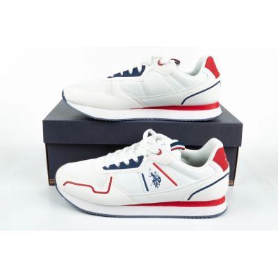 21. US Polo ASSN. M NOBIL004-WHI Turnschuhe