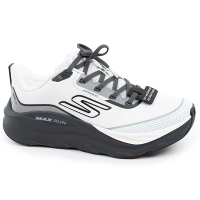 Skechers Herren-Sportschuhe Max Run Vorteza – wasserdichte Laufschuhe