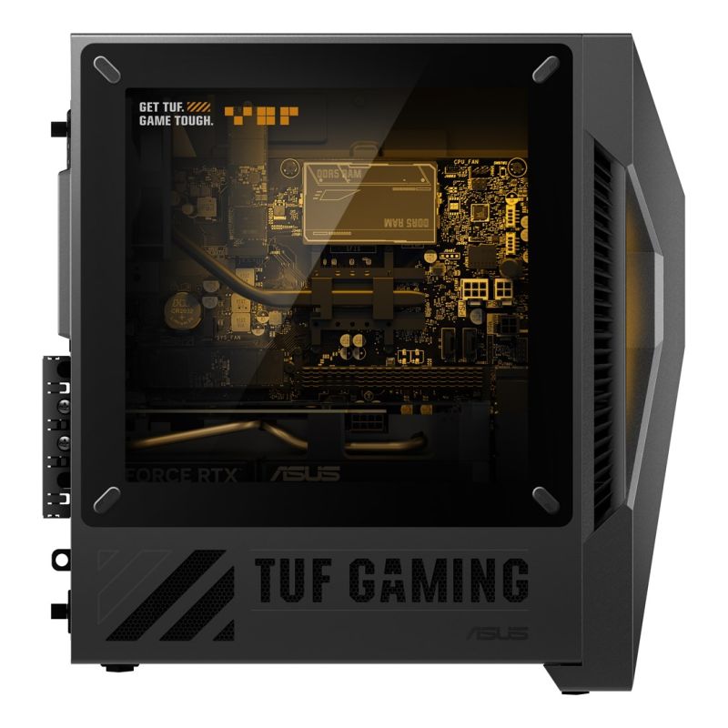 4. ASUS TUF Gaming T500 TM500MH-0R7260040W AMD Ryzen™ 7 260 16 GB DDR5-SDRAM 1 TB SSD NVIDIA GeForce RTX 5060 Windows 11 Home Mini-Tower-PC Grau