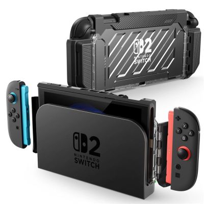 2. Supcase Unicorn Beetle Pro Hülle für Nintendo Switch 2 - Schwarz