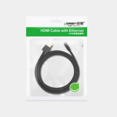 4. Ugreen HD127 Micro HDMI - HDMI 2.0 4K 60Hz Kabel 1 m - Schwarz