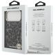8. Karl Lagerfeld IML Leopard Pattern MagSafe Case für iPhone 17 Pro Max - Schwarz