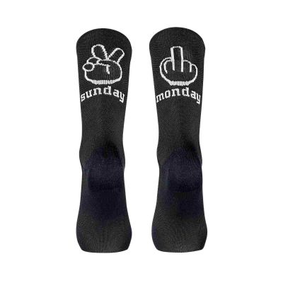 NORTHWAVE Sonntag Montag Socken schwarze Radsocken